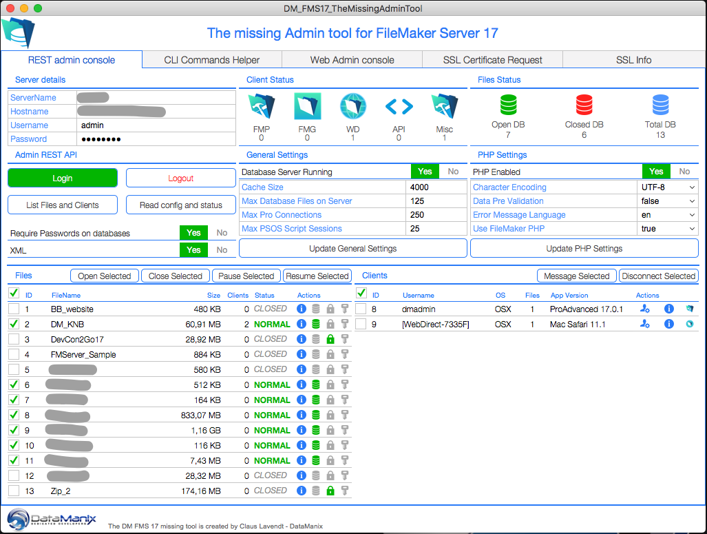 FMS 17 Missing Admin Tool